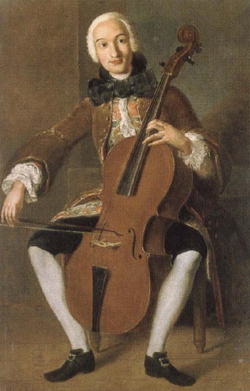 Johann Wolfgang von Goethe who worked in vienna and madrid. he was a fine cellist China oil painting art